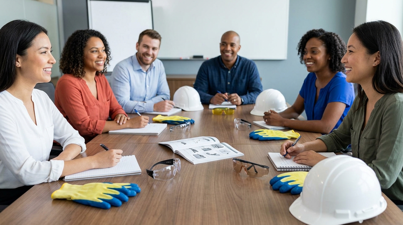 Equipe técnica da Laboral em atendimento